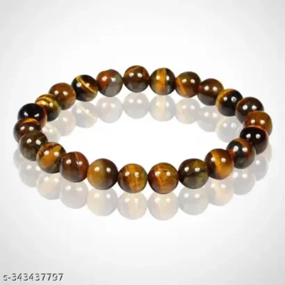 Tiger Eye Hand Bracelet for Men – Protection & Confidence Booster