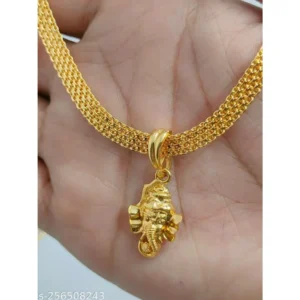 Gold Plated Chain with Pendant for Men – Bold & Trendy Look
