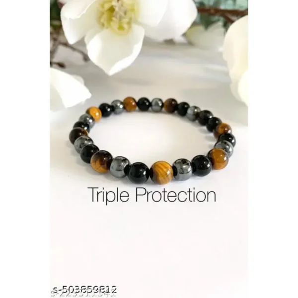 Triple Protection Healing Bracelet – Energy Shield for Men & Women