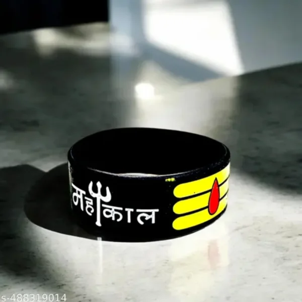 Mahakaal Rubber Band – Bold & Stylish Hand Band for Men
