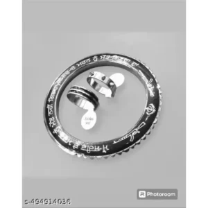 Heavy Punjabi Design Kada with Rings – Bold Style for Men