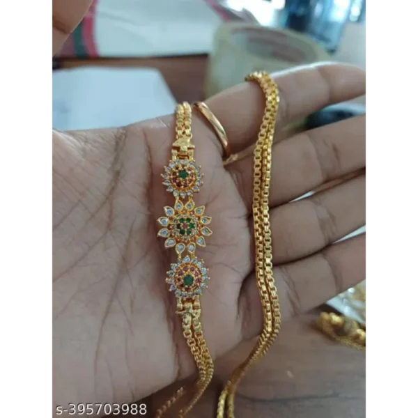 Mop Chain 24 Inch Mugappu Chain – Trendy South Indian Style