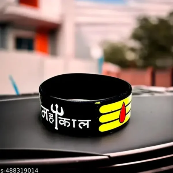 Mahakaal Rubber Band – Bold & Stylish Hand Band for Men