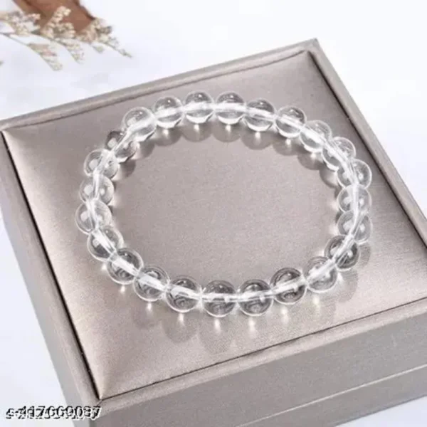 Clear Quartz Crystal Bracelet – Reiki Charged & Stylish