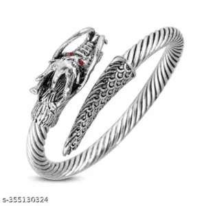 Power Dragon Kada Bracelet for Men - Stainless Steel