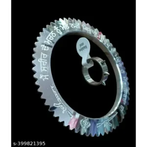 Waheguru Khanda Steel Kada with FREE Spike Ring – Bold & Sacred