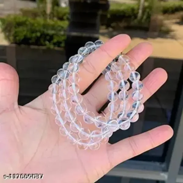Clear Quartz Crystal Bracelet – Reiki Charged & Stylish