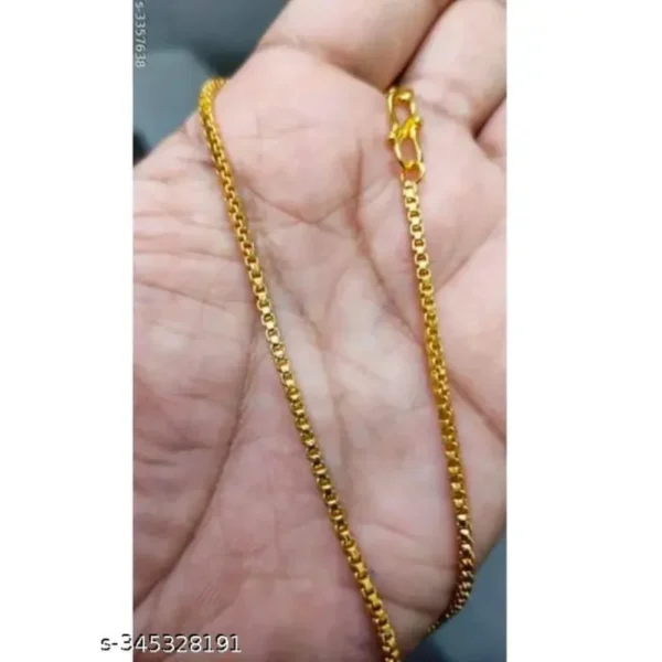 Gold Plated Chain For Boy and Men – Stylish & Trendy Wear