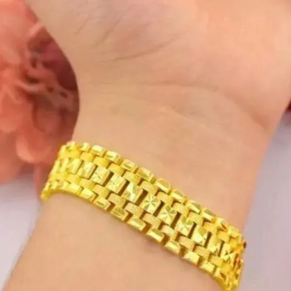 Stylish Golden Bracelet for Men & Boys
