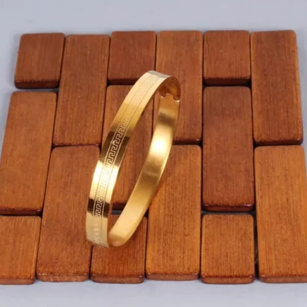 Premium Kada Gold Bracelet for Men