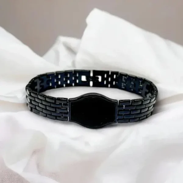 Unisex Black Chain Bracelet for Girls and Boys