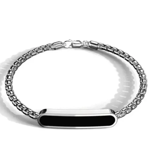 Classic Silver Bracelet for Men & Boys