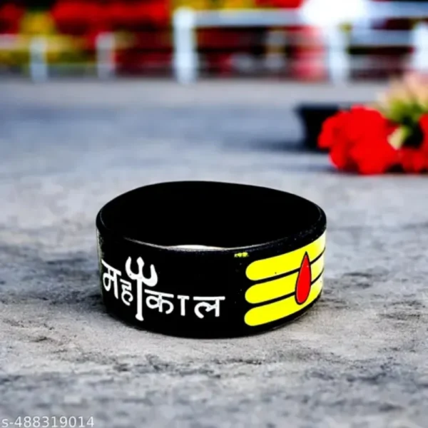 Mahakaal Rubber Band – Bold & Stylish Hand Band for Men