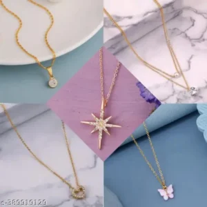 Shimmering Beautiful Necklace Combo for Women & Girls