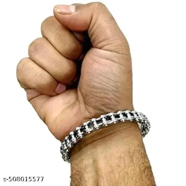 Heavy Design Bike Chain Kada for Men – Funky & Bold Look