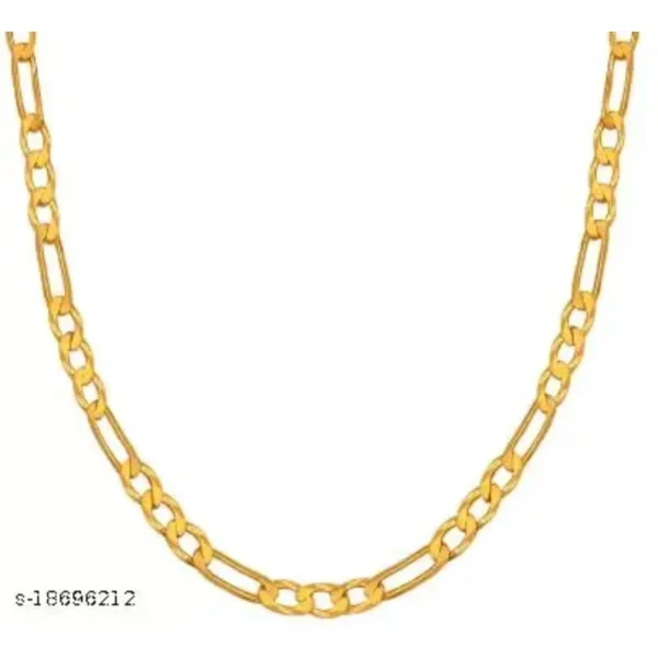 Trendy Men Gold Gold Plated Rope Chain – Bold & Stylish Look