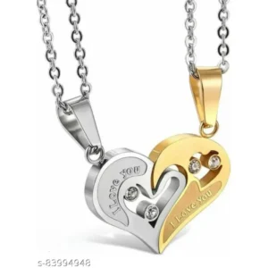 Love-Engraved Heart Locket for Men and Women