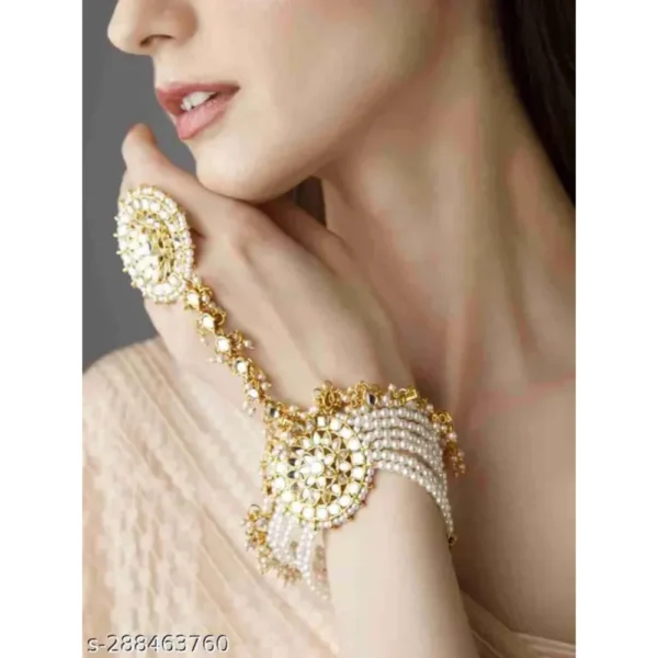 Trendy Bracelets Designs for Women – Gold Plated Sparkle