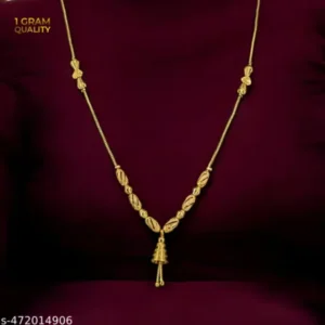 Daily Wear 1Gram Gold Plated Neckpiece – Lightweight & Stylish