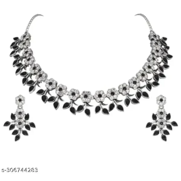 Willanzy Rose Gold Plated Necklace set – South Indian Wedding Jewellery