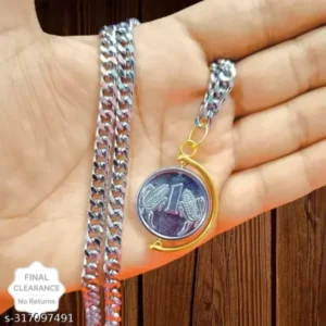 Trendy Coin Chain Sterling Silver – Stylish Pendant for All
