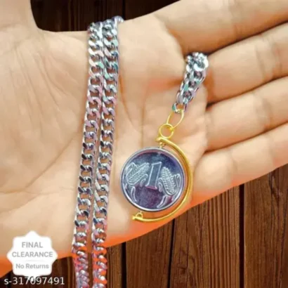 Trendy Coin Chain Sterling Silver – Stylish Pendant for All