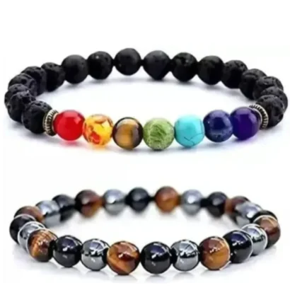 7 Chakra Stone Love Bracelet – Balance, Style & Self-Love