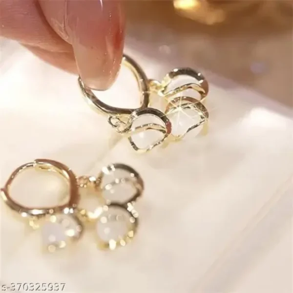 Korean Design Earring for Girls & Women – Elegant Drop