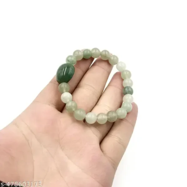 Green Aventurine Crystal Bracelet for Luck & Emotional Balance