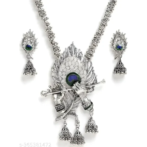 Oxicraft Peacock Oxidized Jewellery Set – Trending Ethnic Charm