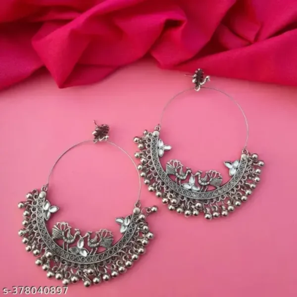 Oxidised Chandbali Earrings for Women & Girls – Stylish Gift