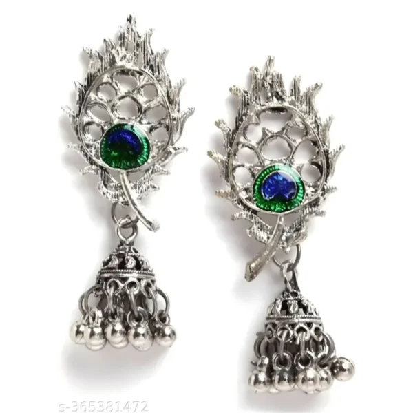 Oxicraft Peacock Oxidized Jewellery Set – Trending Ethnic Charm