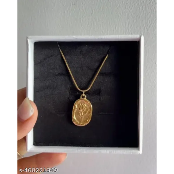 Rose Flower Girls Pendant Chain for Girls & Women – Premium Look