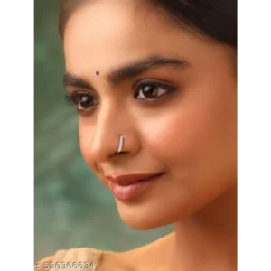 Beautiful Gold Plated AD Nose Ring Combo | Pack of 4 Studs