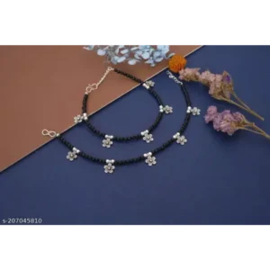 Stylish Oxidized Butterfly Anklets Payal for Girl & Women