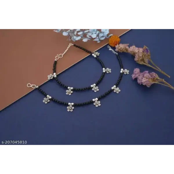 Stylish Oxidized Butterfly Anklets Payal for Girl & Women