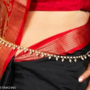 Twinkling Fancy Women Kamarband – Gold Plated Beauty