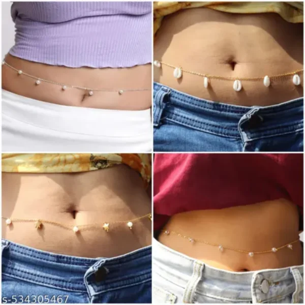 Kamarbadh for Girls and Women New Style – Set of 4 Chains