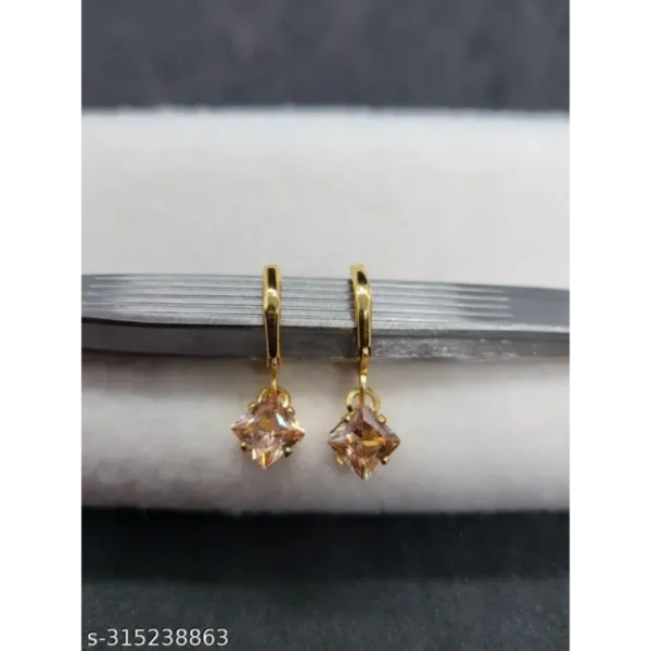 Trendy Gold Plated Bali Earring Set – Stylish Daily & Party Wear