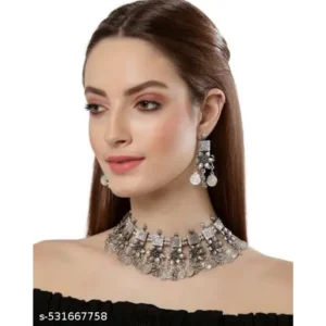 Heavy Oxidised Silver Jewellery Set for Women – Bold & Beautiful