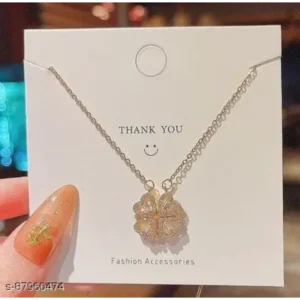 Shimmering Graceful Pendants & Lockets with Chain – Elegant & Trendy