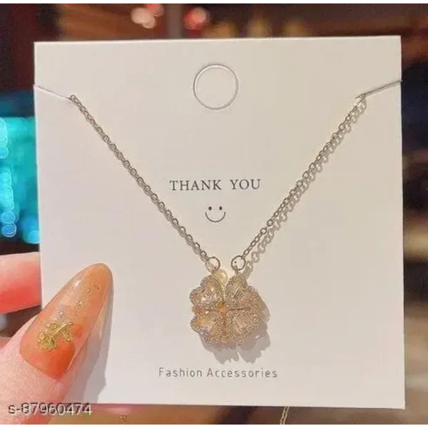 Shimmering Graceful Pendants & Lockets with Chain – Elegant & Trendy