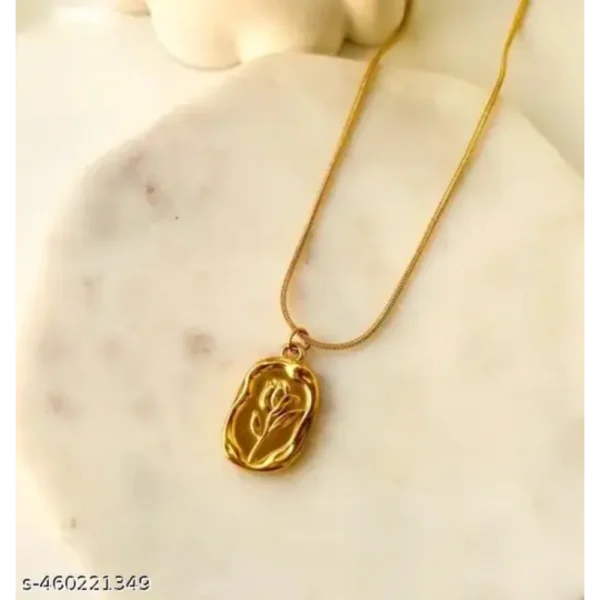 Rose Flower Girls Pendant Chain for Girls & Women – Premium Look