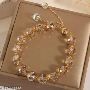 Italian Bracelet – Gold-Plated Adjustable Link Style for Women