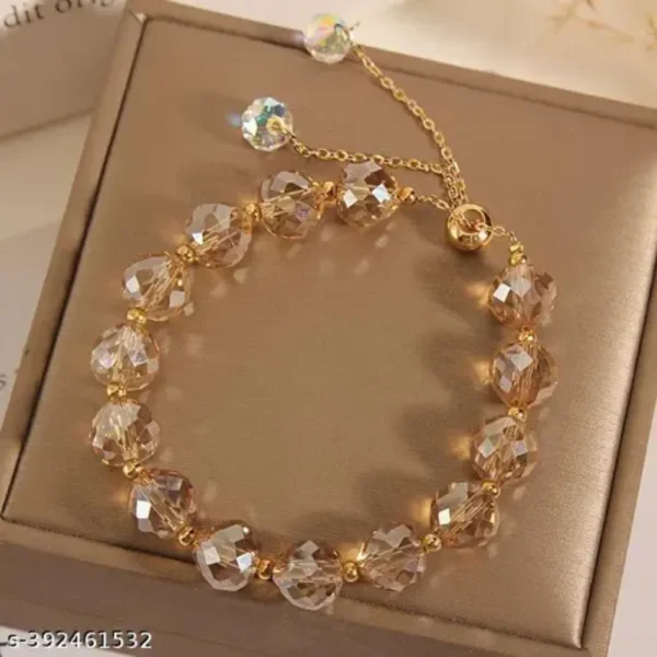 Italian Bracelet – Gold-Plated Adjustable Link Style for Women