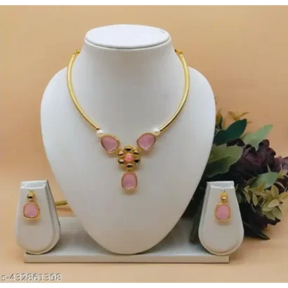 Trendy Gold Plated Jewellery Set for Women – Elegant Look