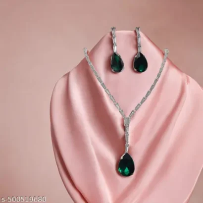 Stylish Silver Plated Jewellery Set for Women – Must-Have